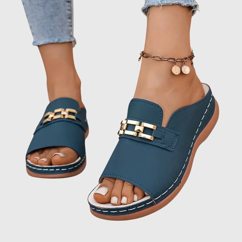 Solemarket | Katrine – Ortopædiske sandaler med hvid sål
