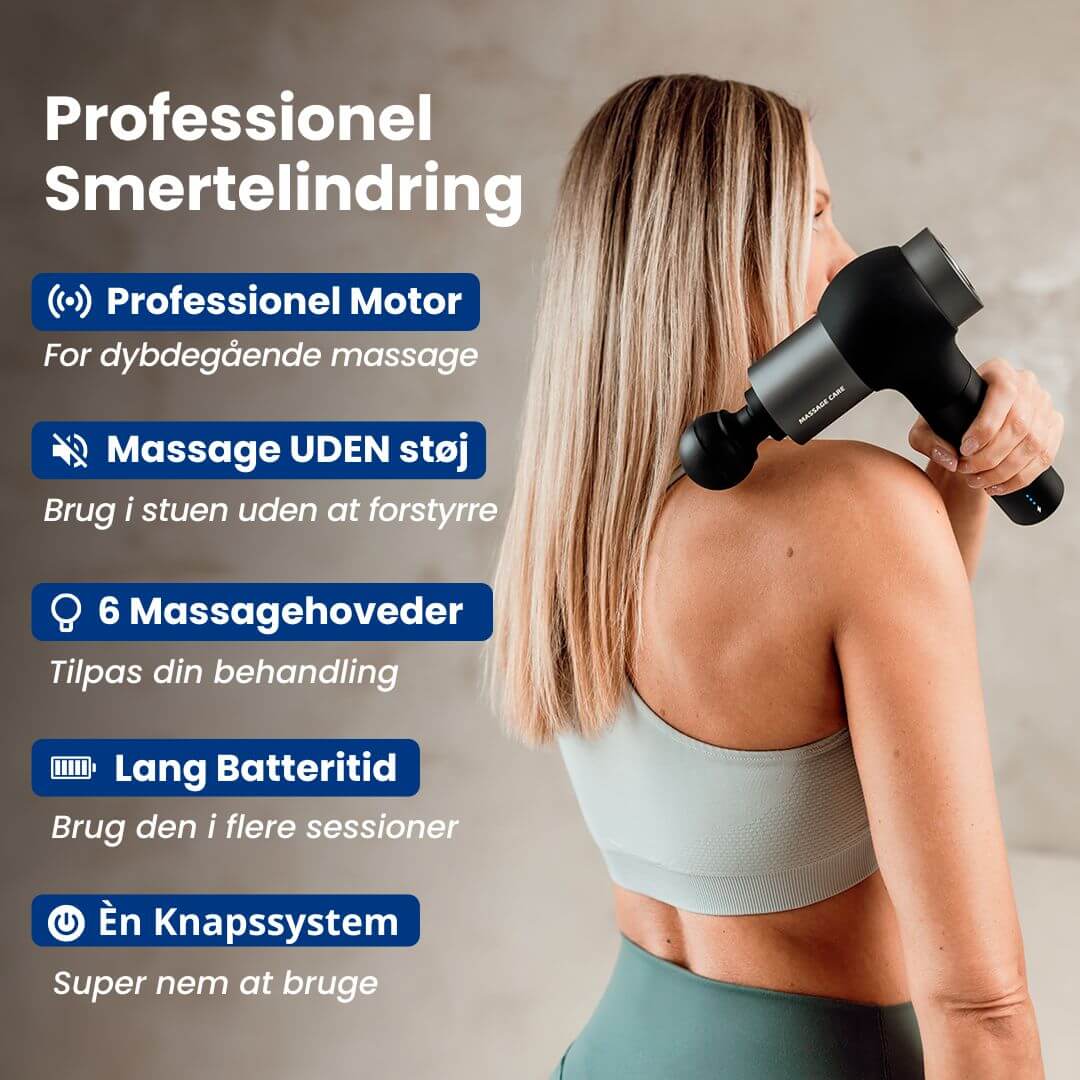 Solemarket |  MCare Massage Gun – Professionel massagepistol