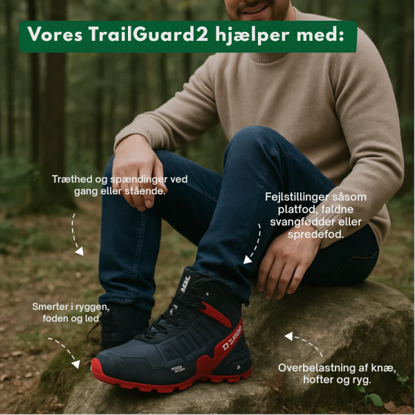 Solemarket | GripTrail 2.0 – Ortopædisk vandtæt outdoorstøvle