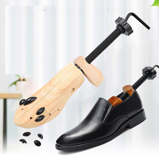 Solemarket | ShoeStretcher – Justerbar træ skobøjle til alle størrelser
