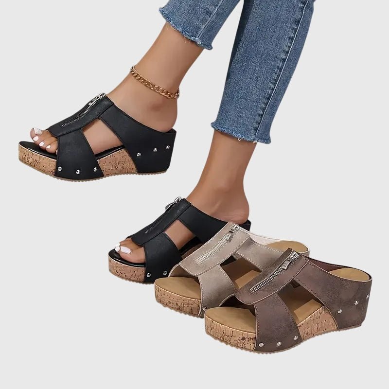 Solemarket | Vibeke – Sandaler med ortopædisk støtte og luksus