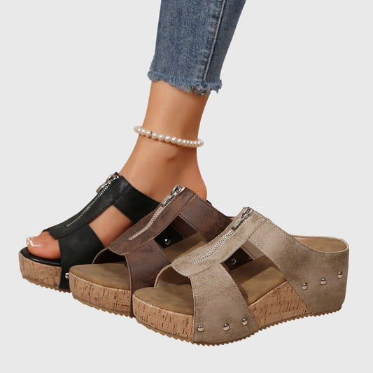 Solemarket | Vibeke – Sandaler med ortopædisk støtte og luksus