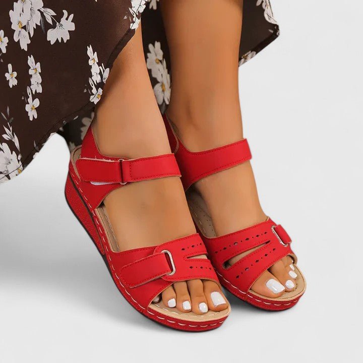 Solemarket | Ulla – Sandaler med to-rem design og solid base