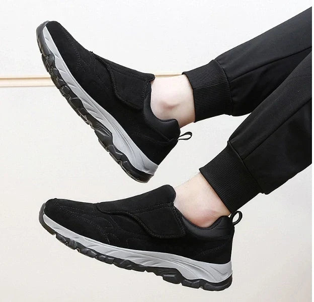 Solemarket | Diabetessneaker med kardborreluk – unisex bred pasform