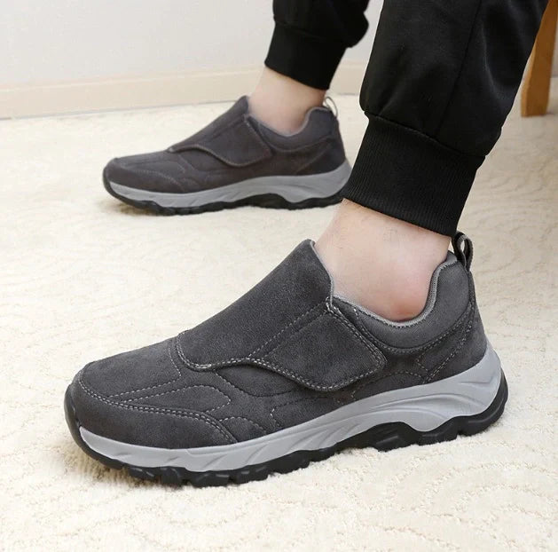 Solemarket | Diabetessneaker med kardborreluk – unisex bred pasform