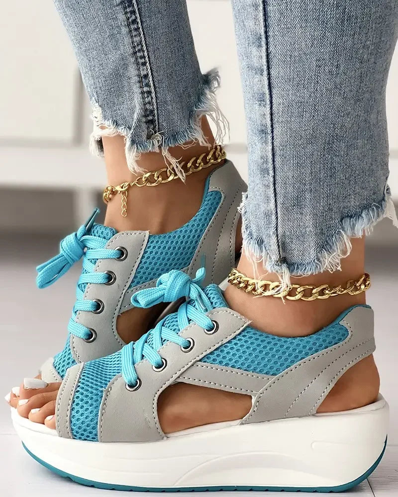 Solemarket | Moderne platform sneakers til kvinder med chunky look