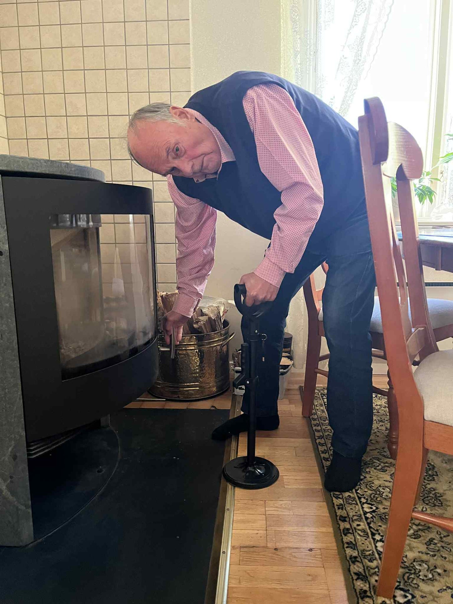 Solemarket | Højdejusterbart rejsningshjælpemiddel med stabilt greb