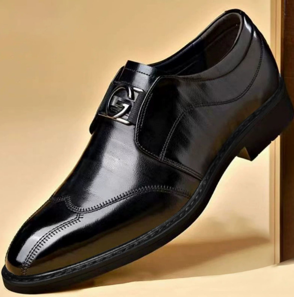 Solemarket | Klassiske Oxford-sko til mænd – luksus læder og spidstå