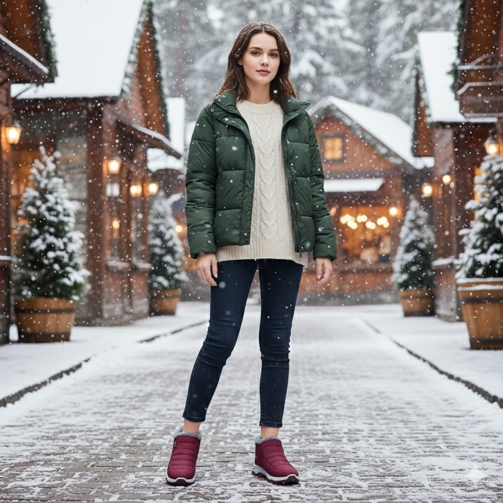 Solemarket | Fleece-forede vinterstøvler til mænd og kvinder – let slip-on
