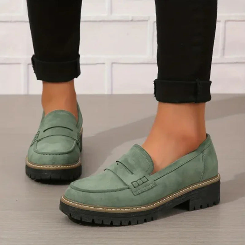 Solemarket | Loafers til kvinder med tyk sål – retro og komfortabel